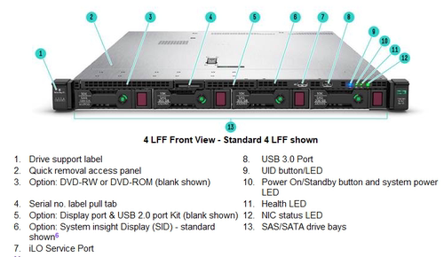 P52499-B21 HPE DL360 Gen11 8 SFF NC CTO Server