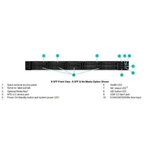 P53933-B21 HPE DL365 Gen11 8SFF CTO Svr