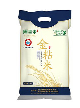 龙门金粘米　顺喜来  品质珍米国家地标大米 广东特产 5kg