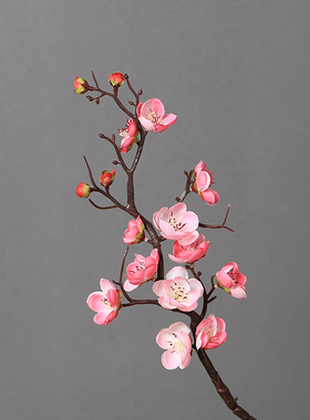 中式假花仿真花腊梅花干花花束