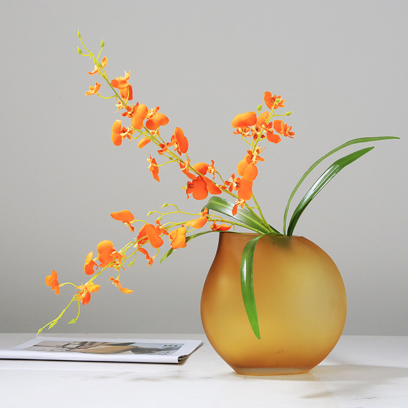 轻奢几何琉璃花瓶摆件可水培现代简约客厅餐桌透明插花花器装饰品,家居饰品,花瓶,淘宝优惠券,粉丝福利购,淘宝优惠卷