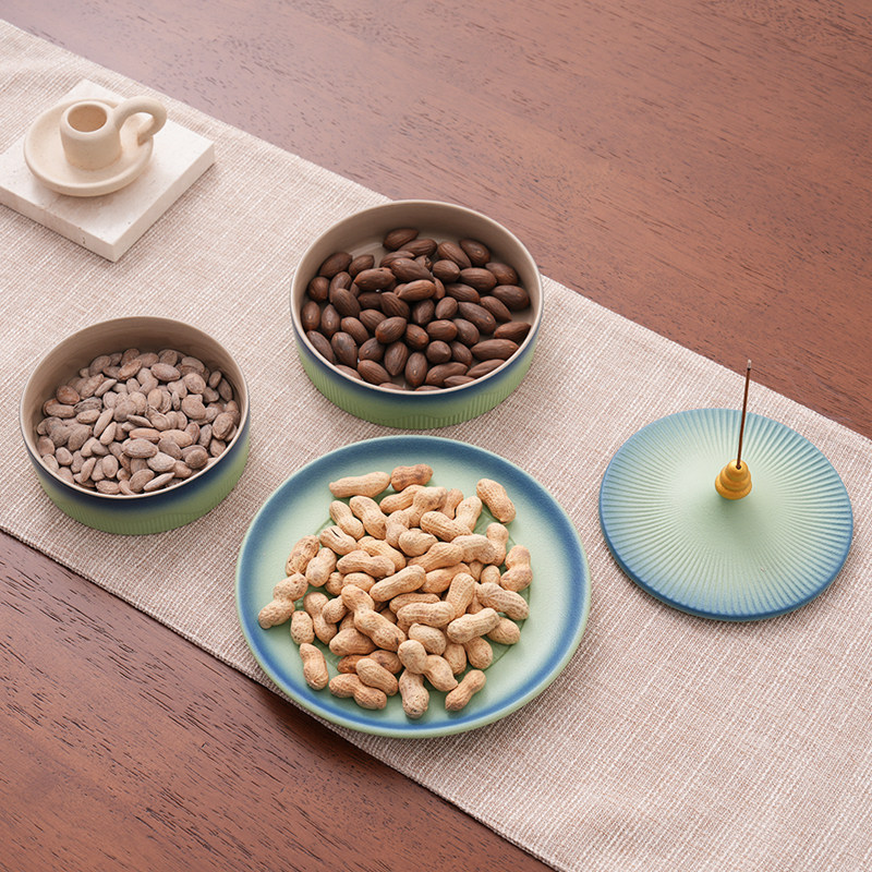 故宫文创天坛果盘陶瓷茶点盘糖果盘客厅摆件酒柜玄关装饰乔迁新居,家居饰品,果盘/果篓,淘宝优惠券,粉丝福利购,淘宝优惠卷