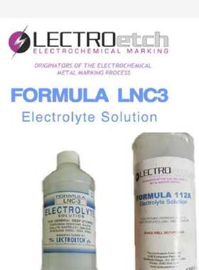 lectroetch  LNC-3清洗液 ， FORMULA 2，电解液112A原厂全新现货