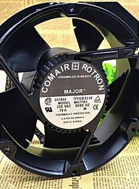 原装美国康姆罗顿COMAIR 230VAC 172MMX55MM MA77B3 铝框交流风扇