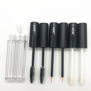 亚黑色 VE营养液空睫毛膏瓶3g 唇釉空管眼线液胶水分装空瓶子3ml