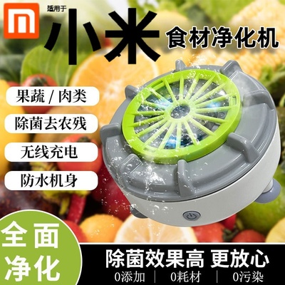 超声波果蔬清洗机杀菌去农残蔬菜洗菜机多功能自动食材净化机神器