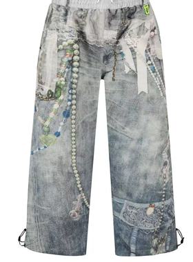 NO1.NW26年新款印花链条防水防风男女同款滑雪裤