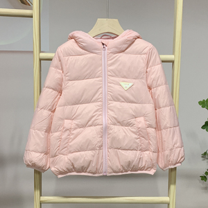 专柜盈湖品牌儿童轻薄款羽绒服中大男女童秋羽绒90绒子含量保暖