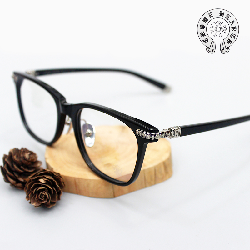 百搭手工雕花复古板材全框眼镜架