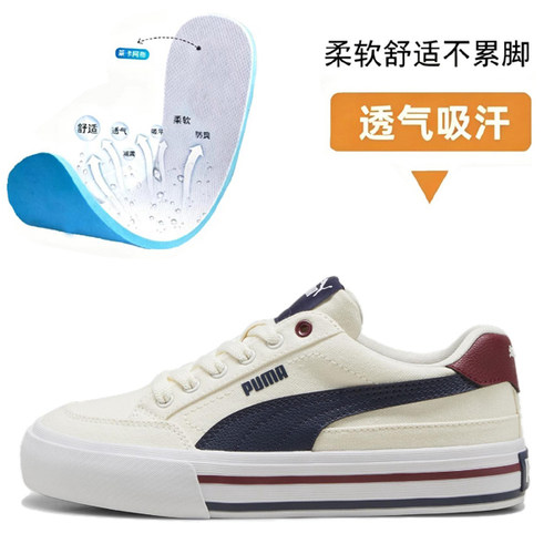 品牌折扣 | 男女同款|帆布材质 |运动鞋垫COURT CLASSIC VULC FS