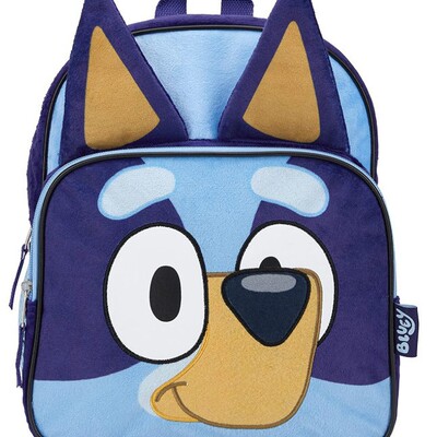 跨境新品bluey talking plush布鲁依狗包一家宾果狗书包双肩包