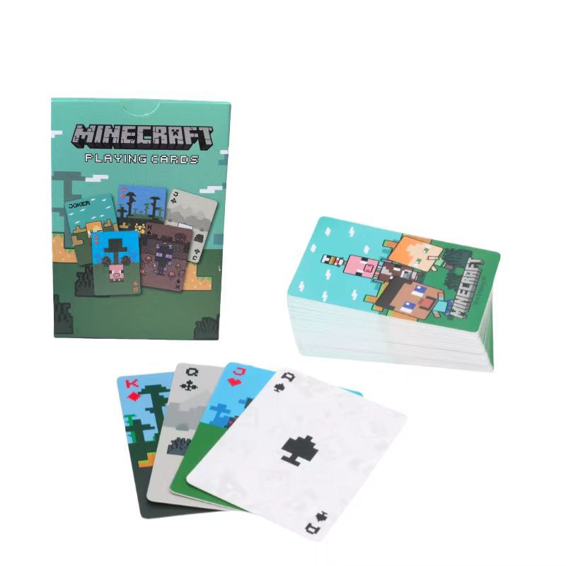 新款我的世界游戏周边同款主题聚会休闲娱乐扑克牌