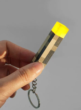 我的世界火把挂件火炬钥匙扣小夜灯火炬氛围灯壁灯MC周边玩具模型