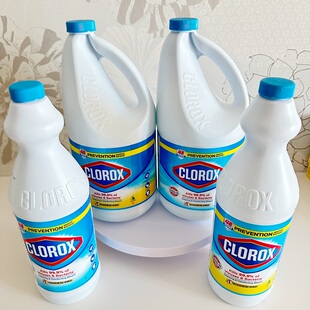 高乐氏漂白水家用clorox去渍含氯衣服去黄进口漂白剂去污白色衣物
