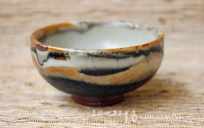 台湾陶瓷许旭伦手工志野釉茶杯