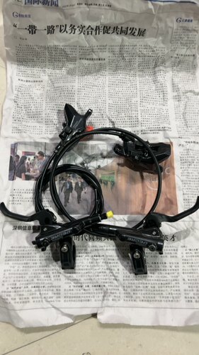 SHIMANO禧玛诺DEORE M6100油碟山地车散热刹车