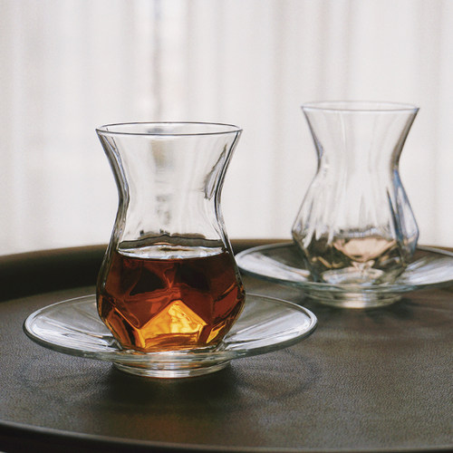 LAV无铅玻璃土耳其红茶杯