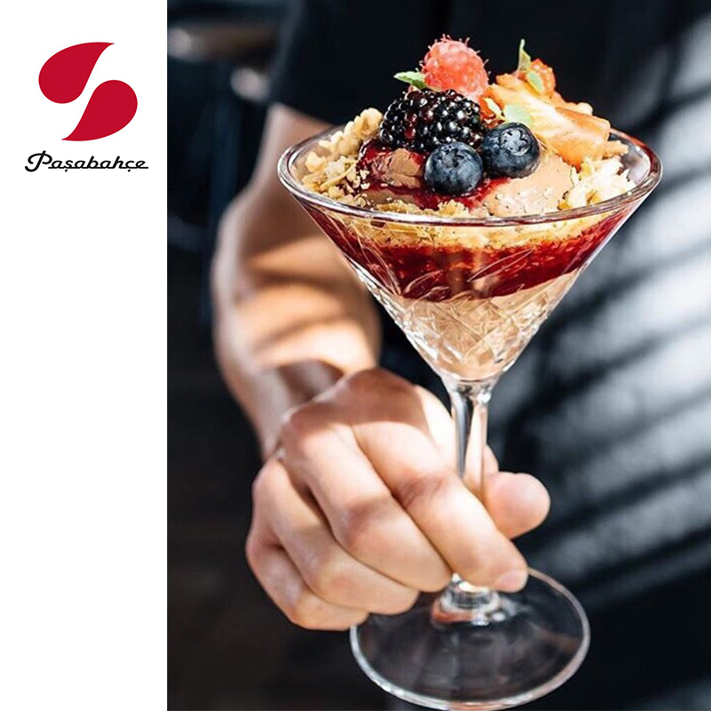 进口鸡尾酒调酒刻花玻璃杯