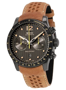 美国代购Mido美度Multifort自动机械计时表男士手表M025627360611