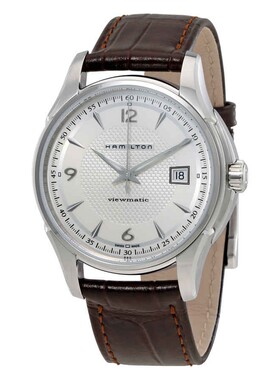 汉密尔顿Hamilton H32515555男手表Brown / Silver / Skeleto