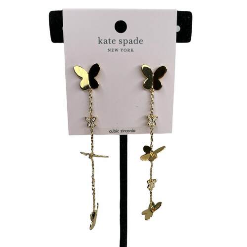 Kate Spade in flutter linear蝶形耳环