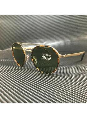 Persol PO2456S 107652棕色绿色男士太阳眼镜53 mm