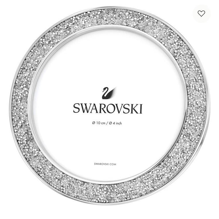 SWAROVSKI施华洛世奇Minera相框4圆形银色5408239