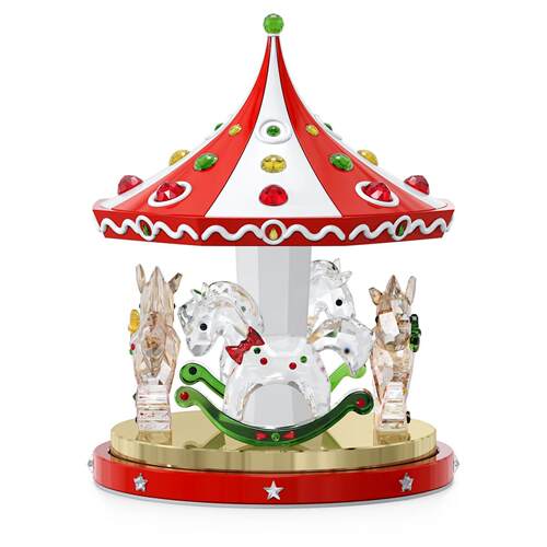 SWAROVSKI施华洛世奇水晶节日庆祝Carousel装饰5637096