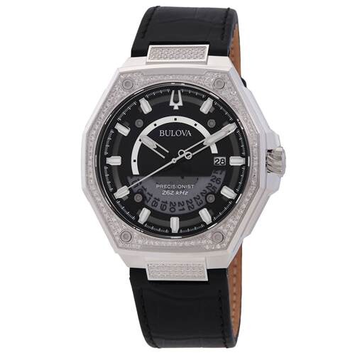 宝路华Bulova 96J121男手表系列X Precisionist石英黑色