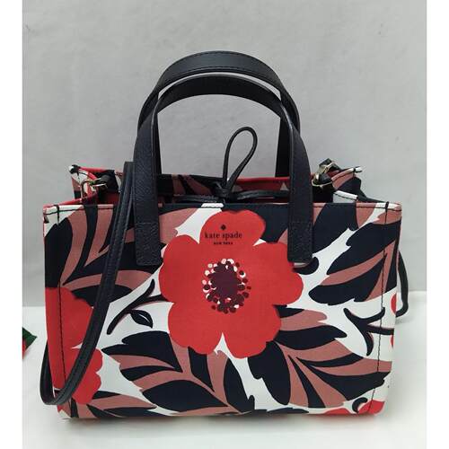kate spade New York Washington多色帆布Floral两用手提包