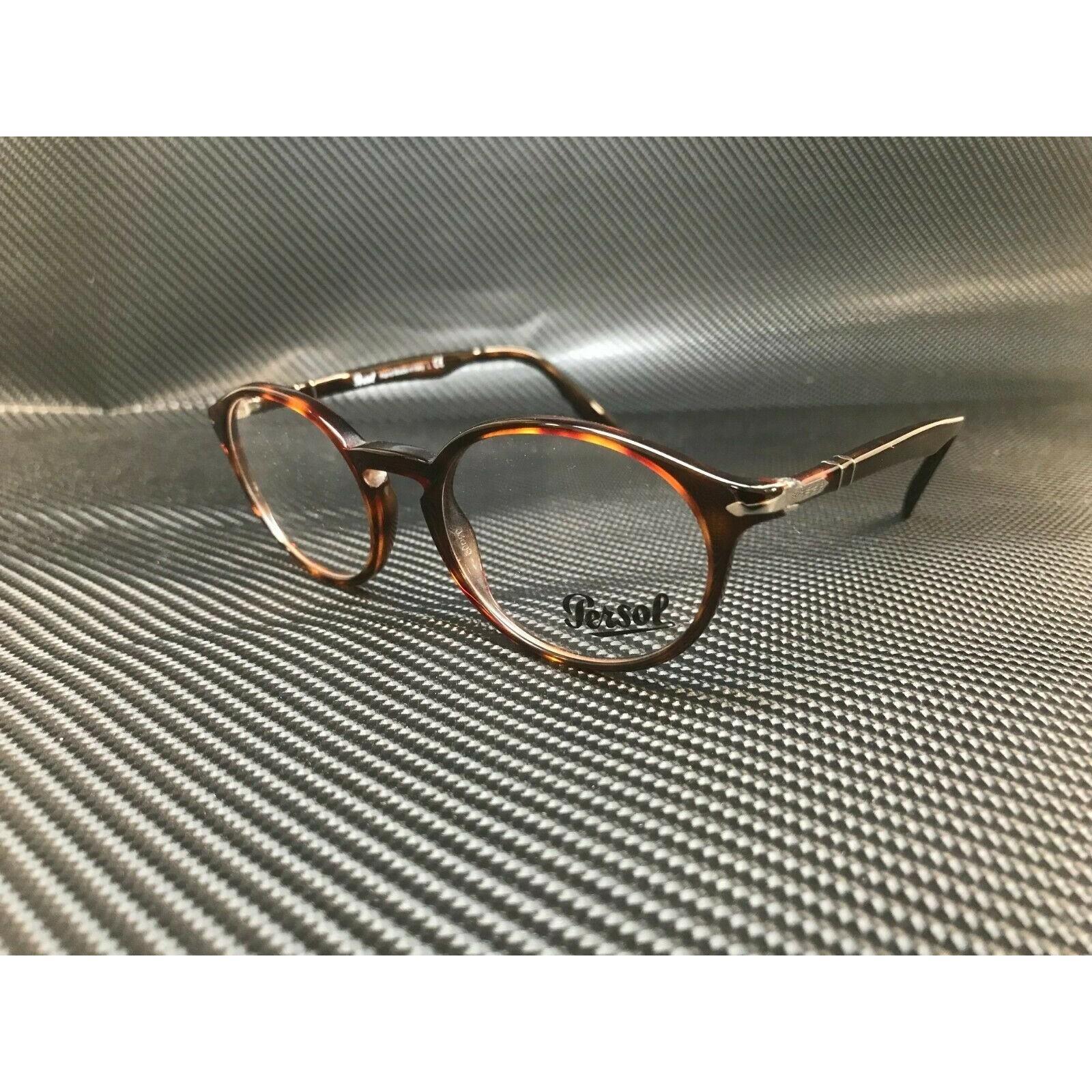 Persol PO3211V 24棕色镜片中性近视眼镜框架50 mm