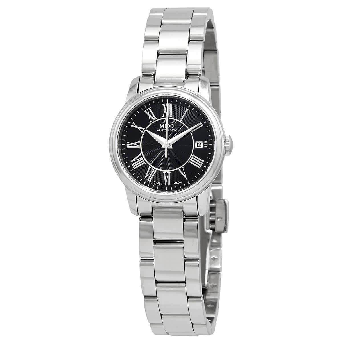 美度Mido M0100071105309女手表Baroncelli III自动机械黑色