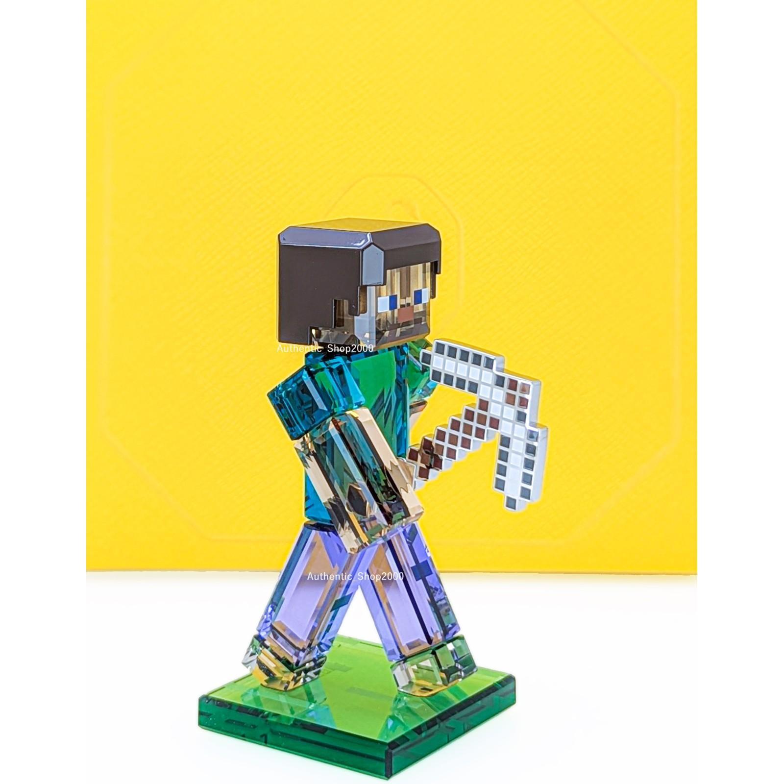 施华洛世奇Swarovski Teens, Adults摆件Minecraft Steve水晶