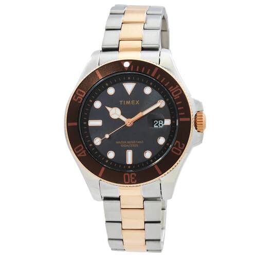 天美时Timex TW2V42100VQ男手表Harborside Coast石英黑色