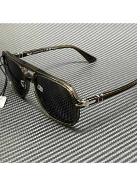 Persol PO3328S 110348灰黑色偏光55 mm太阳眼镜