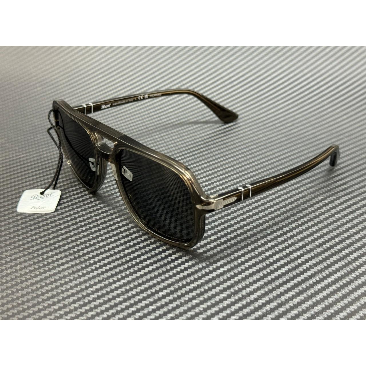 Persol PO3328S 110348灰黑色偏光58 mm太阳眼镜