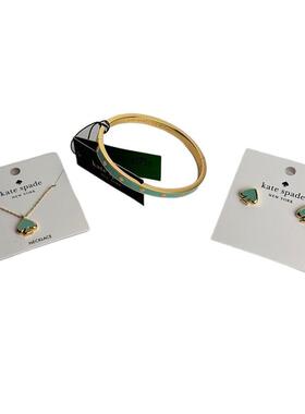 Kate Spade Everyday珐琅耳环项链手镯套装