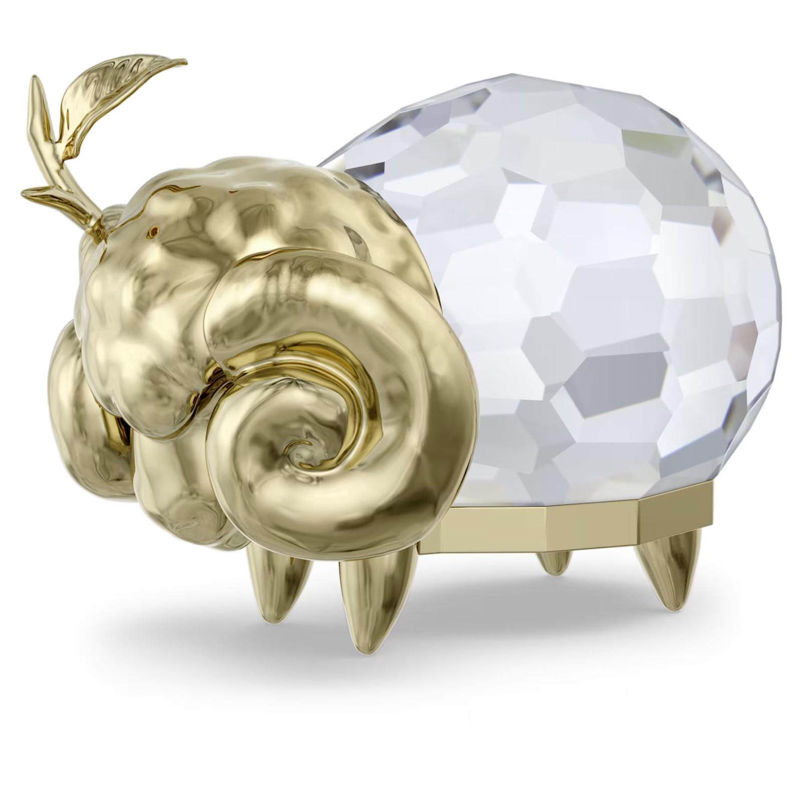 SWAROVSKI施华洛世奇水晶生肖Aries摆件装饰金色5669957