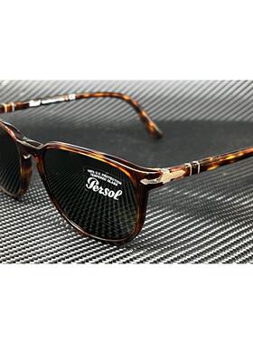 Persol PO3019S 24 31棕色方形男士52 mm太阳眼镜