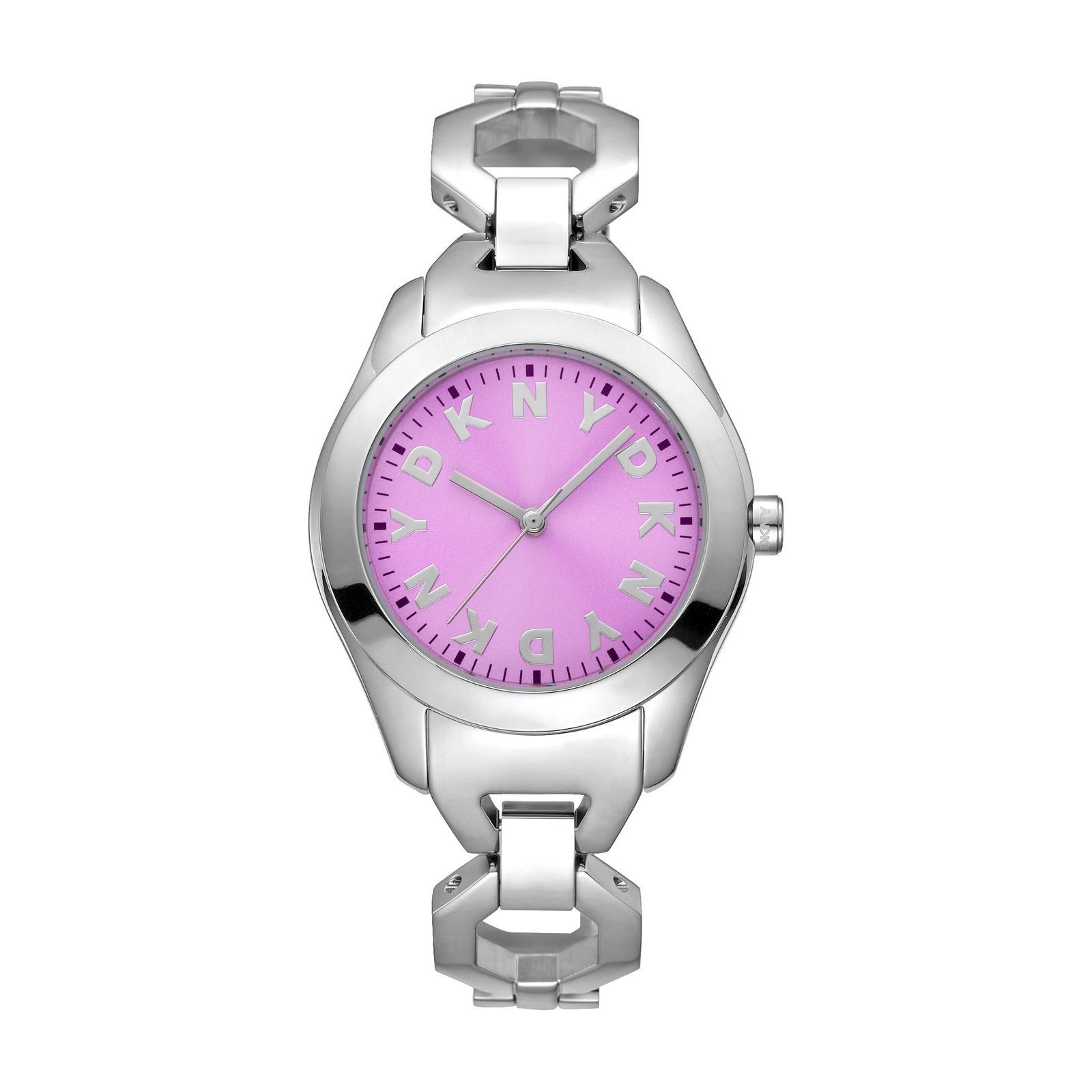 DKNY唐可娜儿女士Logo 33mm石英手表DK1L074M0015