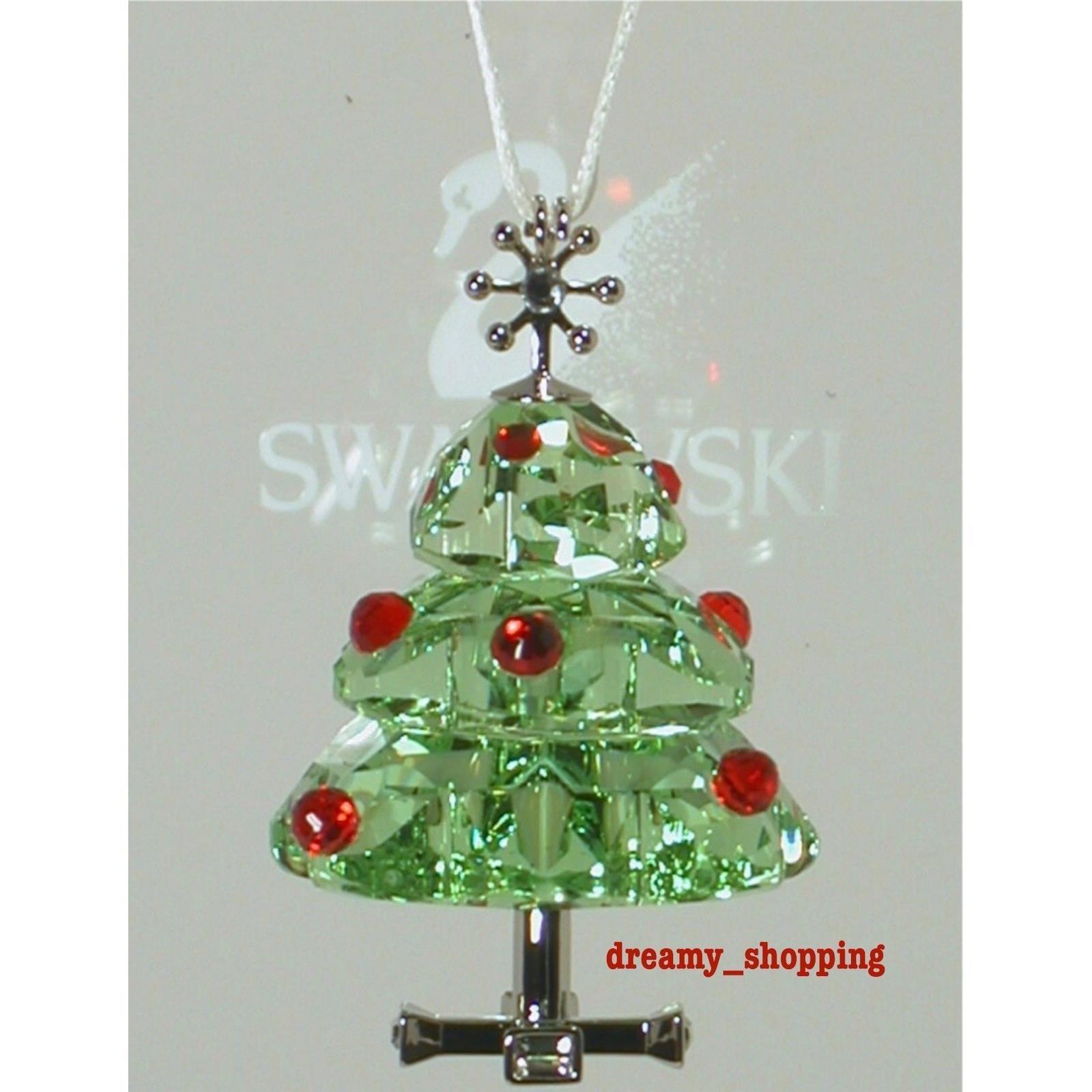 SWAROVSKI施华洛世奇圣诞树Peridot水晶雕像装饰904990