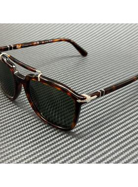 Persol PO0203S 24 31棕色绿色中性57 mm太阳眼镜