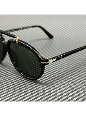 Persol PO0202S 95 31黑色绿色中性57 mm太阳眼镜