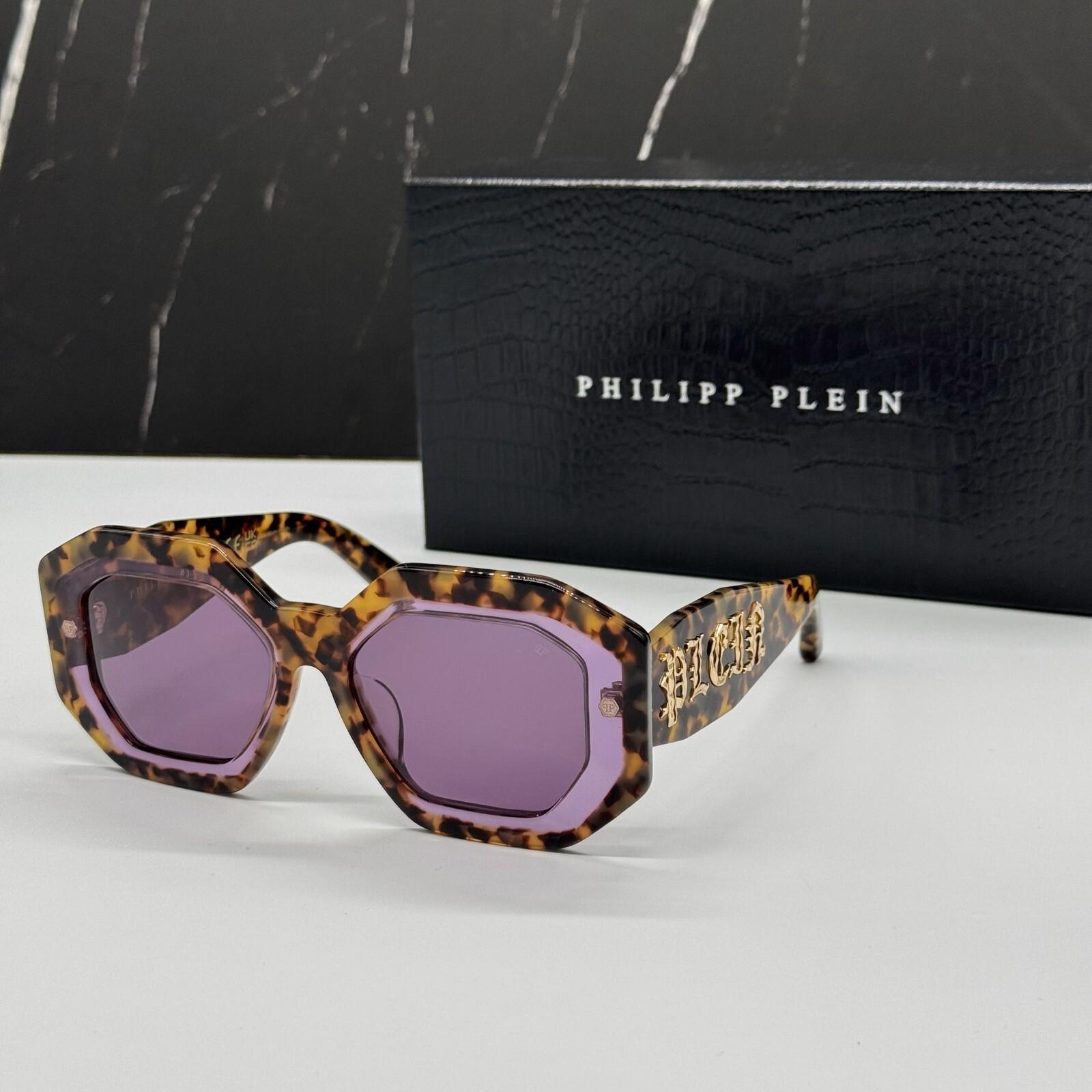 Philipp Plein SPP098M 0778 SUPREME星星棕色女太阳眼镜