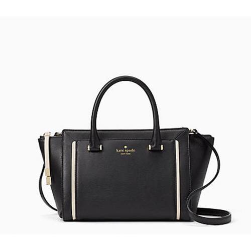 Kate spade Garrett Street小号Orley黑色Pumice两用WKRU4238