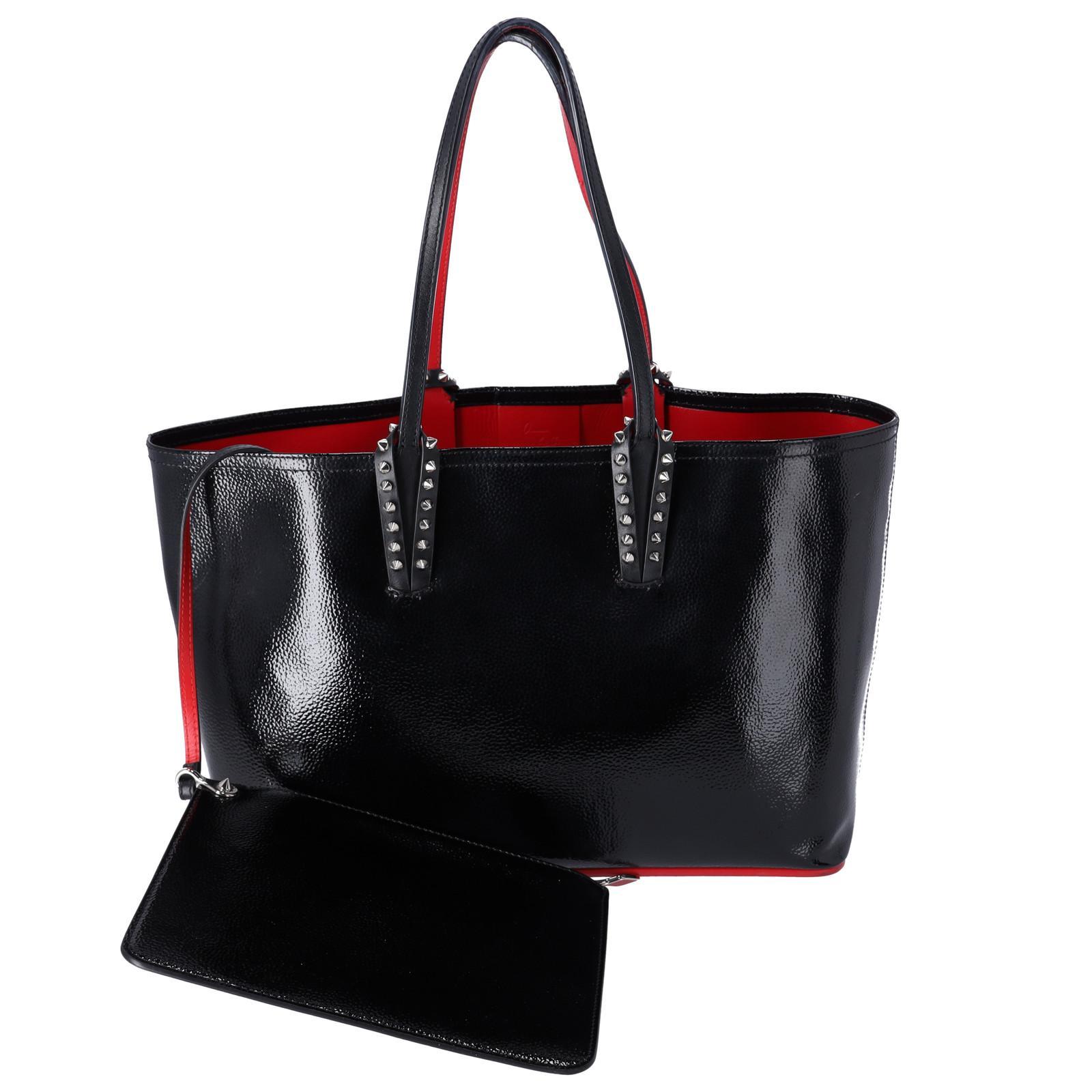 Christian Louboutin 1185006女士包袋Cabata小号手提包黑色