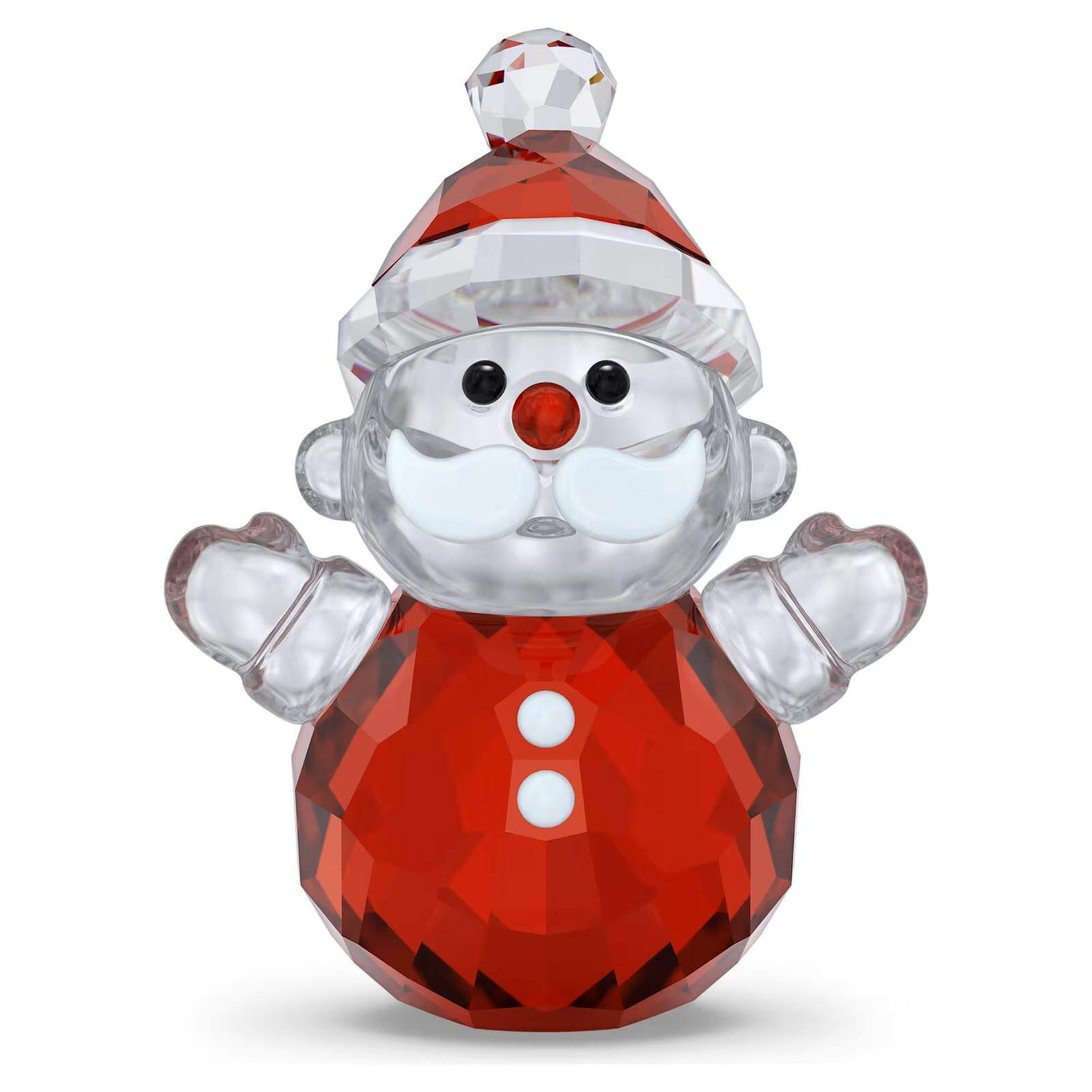 SWAROVSKI施华洛世奇水晶节日庆祝摇摆Santa摆件装饰红色5735123