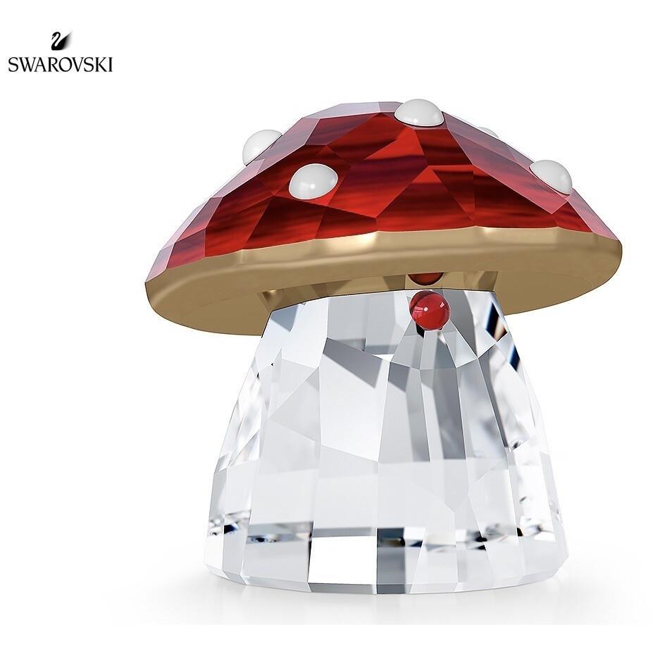 SWAROVSKI施华洛世奇节日庆祝红色Mushroom水晶雕像5627103