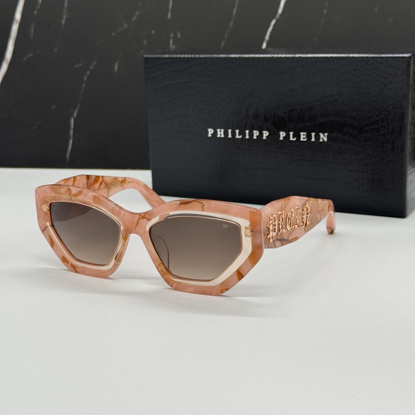 Philipp Plein SPP099M 06Z8 SUPREME星星粉色女太阳眼镜