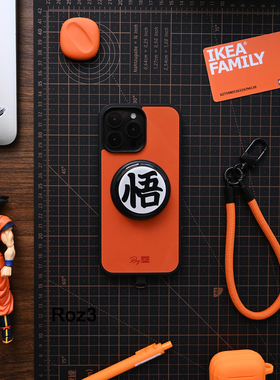 Roz3元气橙适用于iPhone17promax苹果16plus手机壳15高级感小众设计感软包边简约个性纯色系防摔磁吸款